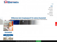 eberwein-haustechnik.de Webseite Vorschau