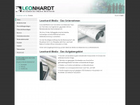 leonhardt-media.de Webseite Vorschau