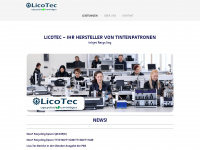 lico-tec.de Webseite Vorschau