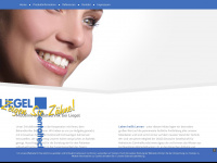 liegel-dentaltechnik.de Webseite Vorschau