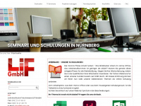 lif-nbg.de Webseite Vorschau