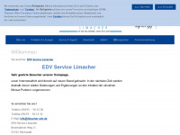 limacher-edv.de Webseite Vorschau