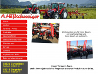 lindner-traktor.de Webseite Vorschau
