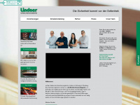 lindner-versicherungsbuero.de Webseite Vorschau