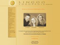 lingoo-logopaedie.de Webseite Vorschau