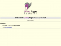 livingpages.de Webseite Vorschau