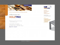 holztrio.info Webseite Vorschau