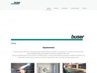 buser.ch Webseite Vorschau