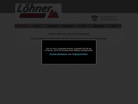 loehner-metallbau.de Webseite Vorschau