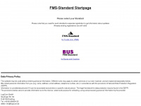 bus-fms-standard.com Webseite Vorschau