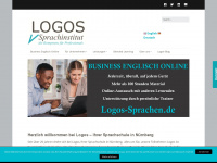 logos-sprachen.de Webseite Vorschau