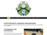 lohengrin-grossmehring.de Webseite Vorschau