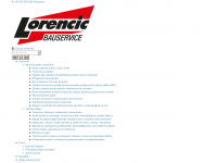 lorencic.ro Webseite Vorschau