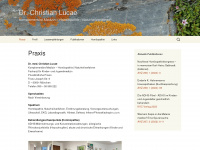lucae.net Webseite Vorschau
