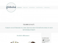 globulus.org Webseite Vorschau