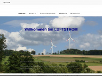luftstrom.com Webseite Vorschau