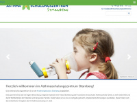 asthmaschulungszentrum.de Webseite Vorschau