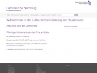 lutherkirche-nuernberg.de Webseite Vorschau