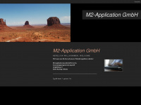 m2-application.de Webseite Vorschau