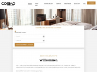 cosmo-hotel.de Webseite Vorschau