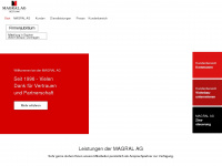 magral.de Webseite Vorschau