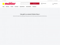 mahler.de Webseite Vorschau