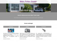 mahr-polier.de Webseite Vorschau