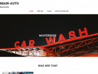 franken-automobil.de Webseite Vorschau