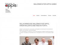 maler-appis.de Webseite Vorschau