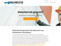 malermeister-steinbacher.de Webseite Vorschau