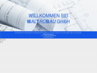maltrobau-gmbh.de Webseite Vorschau