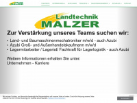 malzer-landtechnik.de Webseite Vorschau