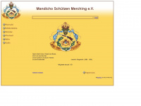 mandicho-schuetzen-merching.de Webseite Vorschau