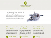 manneck-tierarzt.de Webseite Vorschau