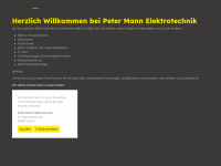 mann-elektrotechnik.de Webseite Vorschau