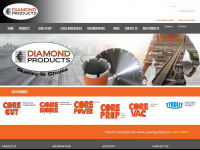 diamondproducts.com Webseite Vorschau