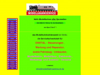 modellbahnservice-dr.de Webseite Vorschau