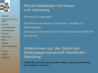 pfarrei-steinberg.de Webseite Vorschau