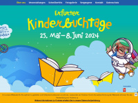 kinderbuchtage.de Webseite Vorschau