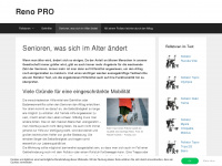 reno-pro.com Webseite Vorschau