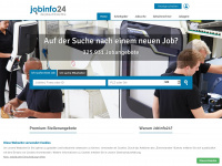 jobinfo24.de Webseite Vorschau