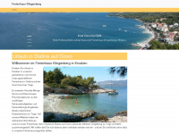 sommer-in-kroatien.de Webseite Vorschau