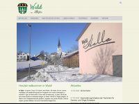 wald-allgaeu.de Webseite Vorschau