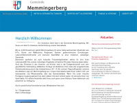 memmingerberg.de Webseite Vorschau