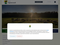 sigmarszell.de Webseite Vorschau