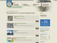 gde-mittelberg.at Webseite Vorschau
