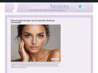 modernbeauty.de Webseite Vorschau