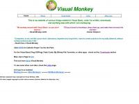 visualmonkey.com Webseite Vorschau