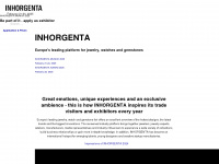 inhorgenta.com Webseite Vorschau