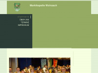 marktkapelle-wolnzach.de Webseite Vorschau